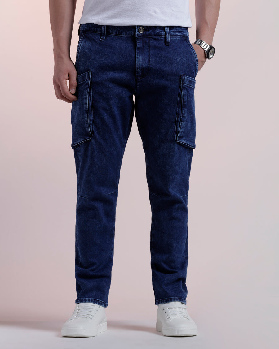 Indigo Jogger Jeans