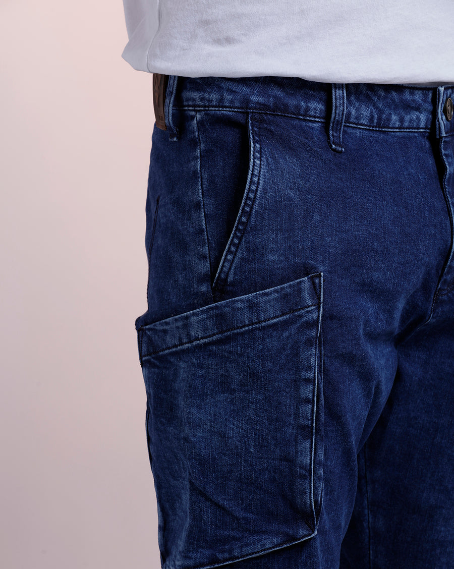 Indigo Jogger Jeans