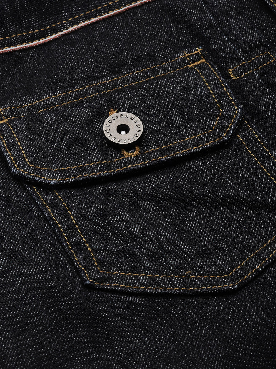 Men's Dark blue Fornt yoke Jacket