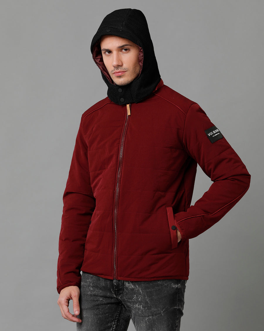 Voi Maroon Jacket - Voi Jeans Online