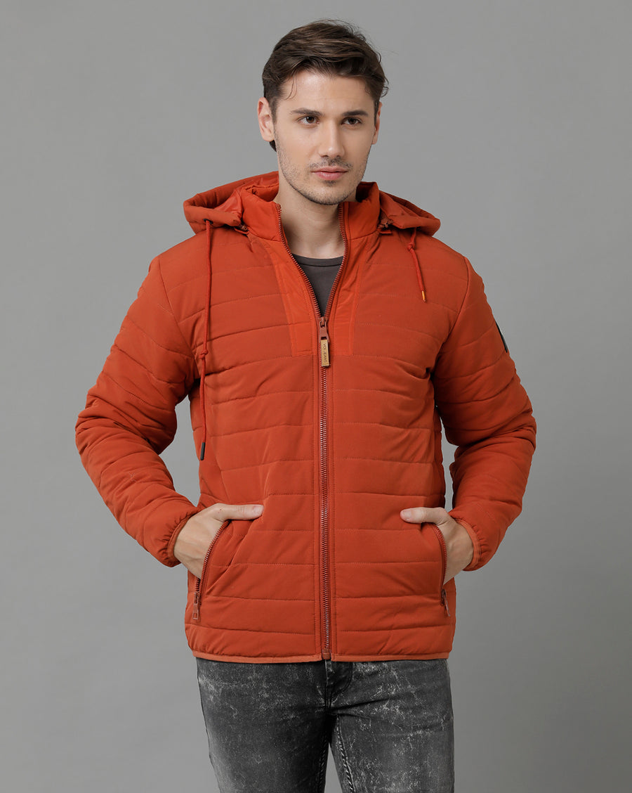 VOJK0225-Voi Jeans Mens Rust Jacket  - Voi Jeans Jackets Online