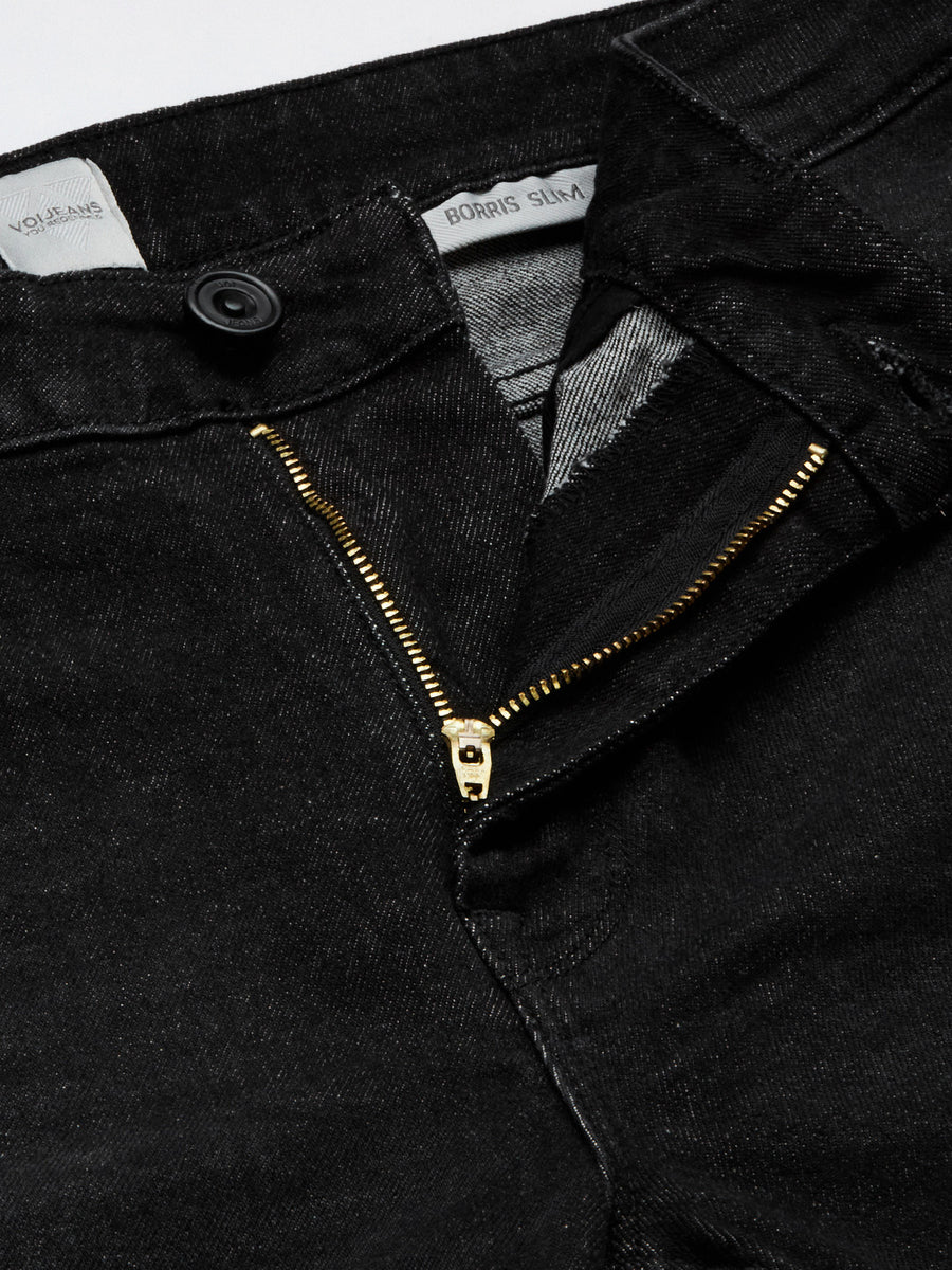 Men's Black Slim Fit Jeans