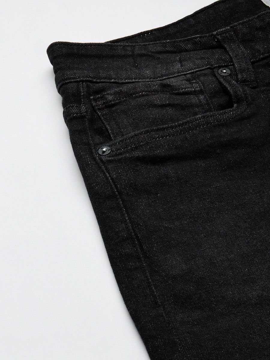 Men's Black Slim Fit Jeans