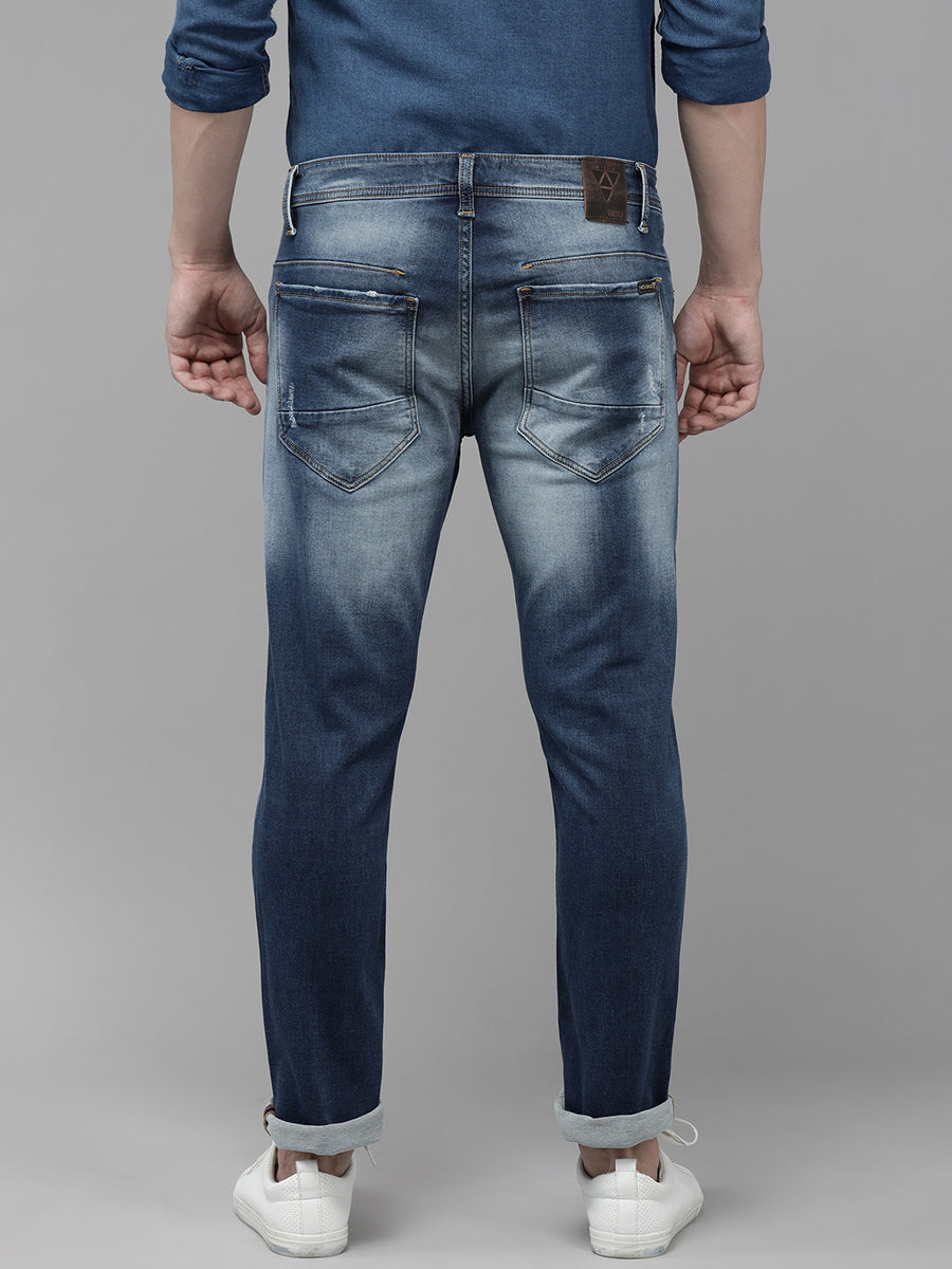 Men Indigo Skinny Fit  Jeans