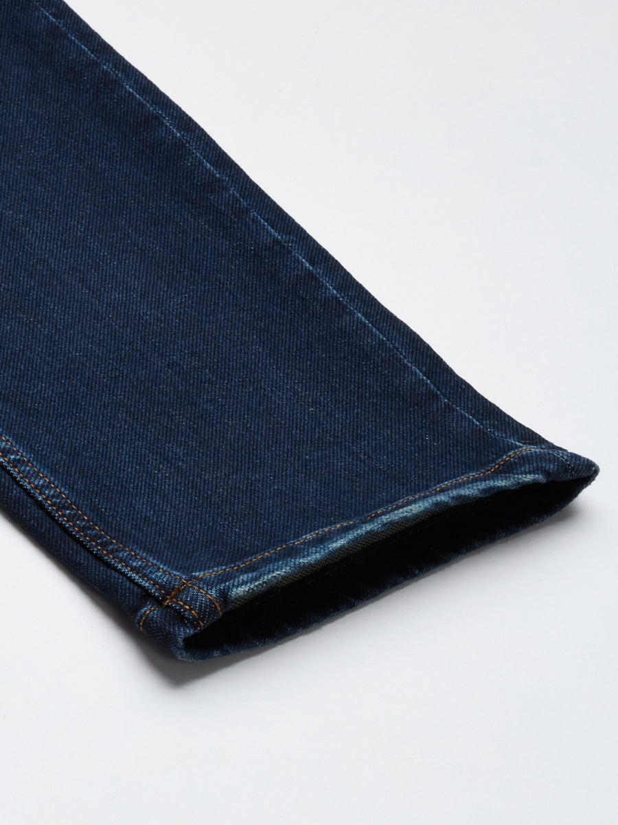 Voi Men Indigo Track Skinny Fit Jeans