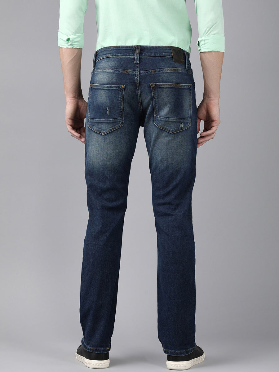 Voi Men Indigo Borris Slim Tapered Fit Jeans