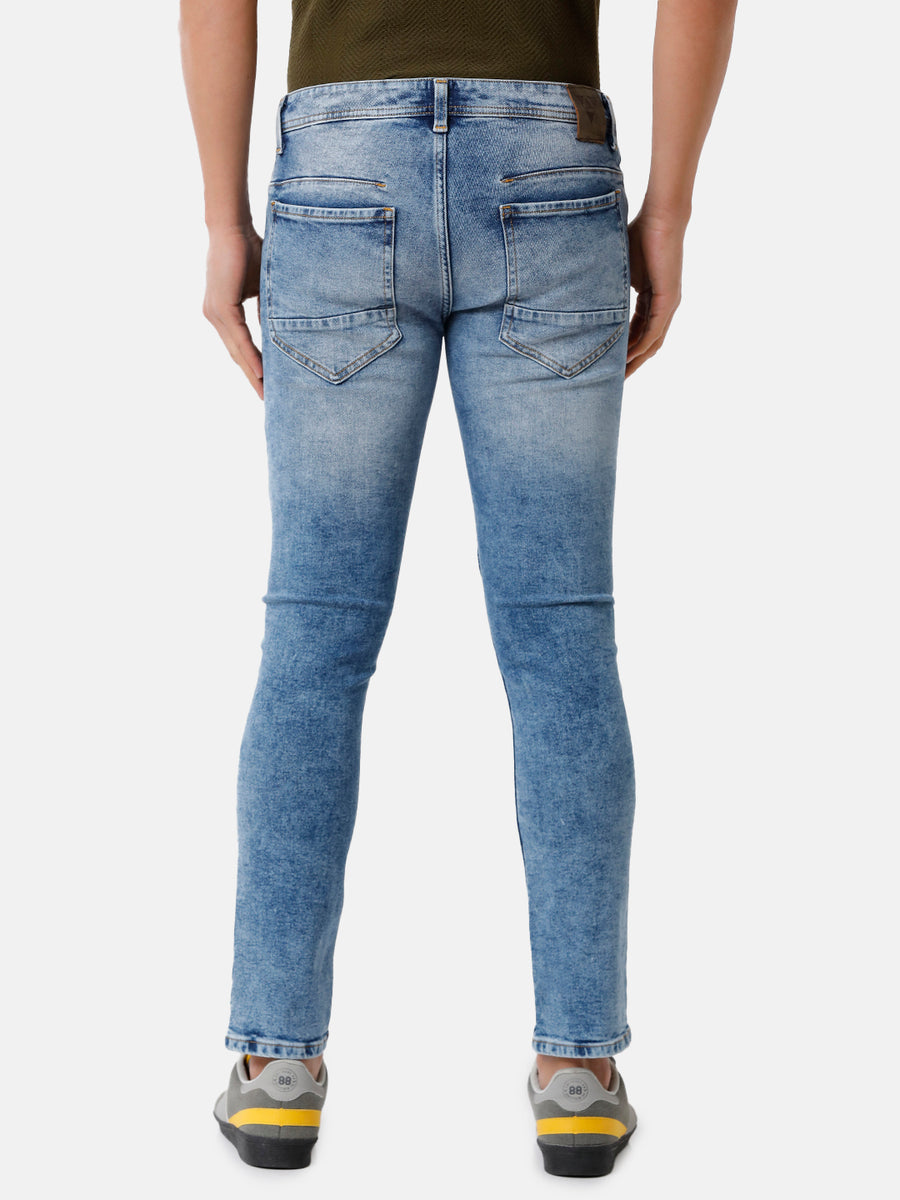 Voi Men Light Blue Arturo Comfort Fit Jeans