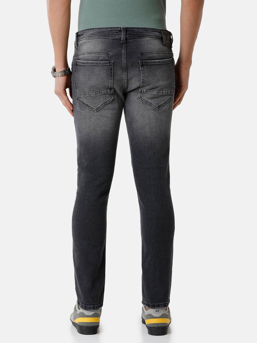 Voi Men Black Arturo Comfort Fit Jeans