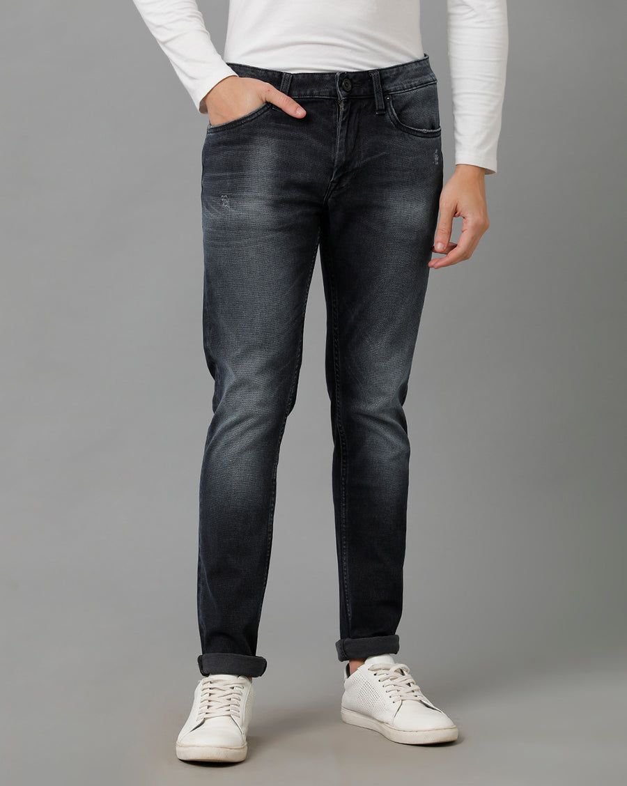 Voi Dark Indigo Track-Skinny Denim - Voi Jeans Pant Online