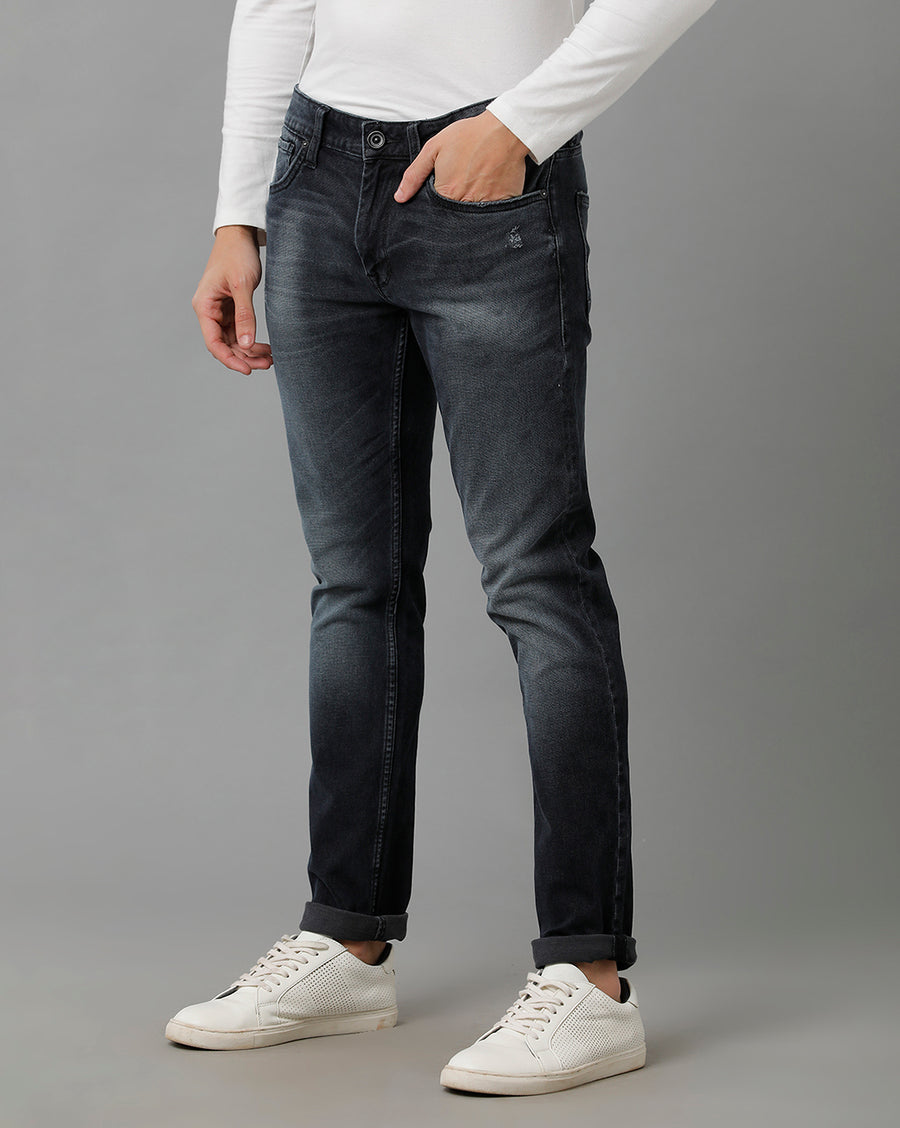 Voi Dark Indigo Track-Skinny Denim - Voi Jeans Pant Online