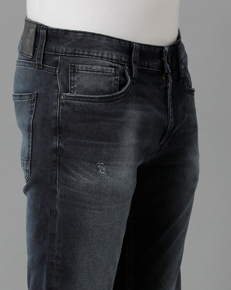 Voi Men Indigo Track Skinny Fit Jeans