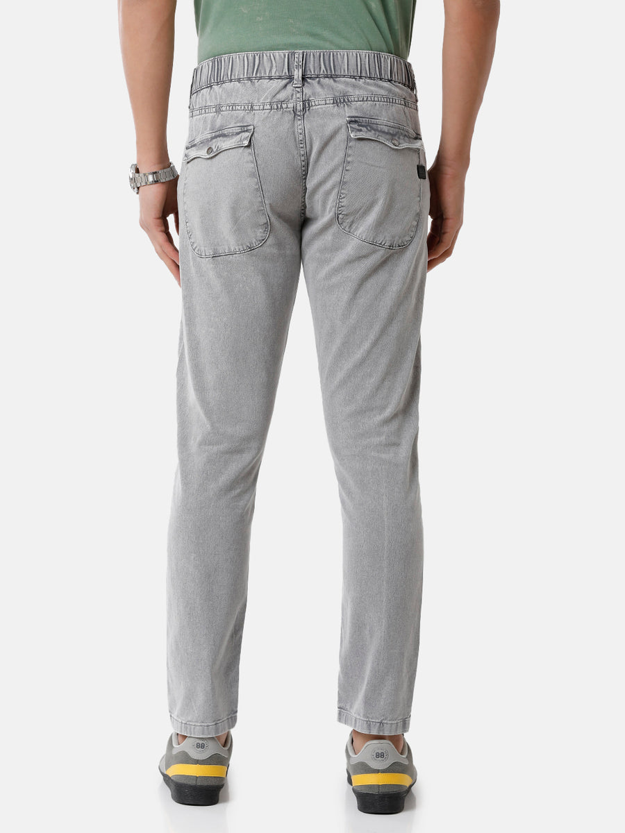 Voi Men Grey Maharishi Fit Non Denim