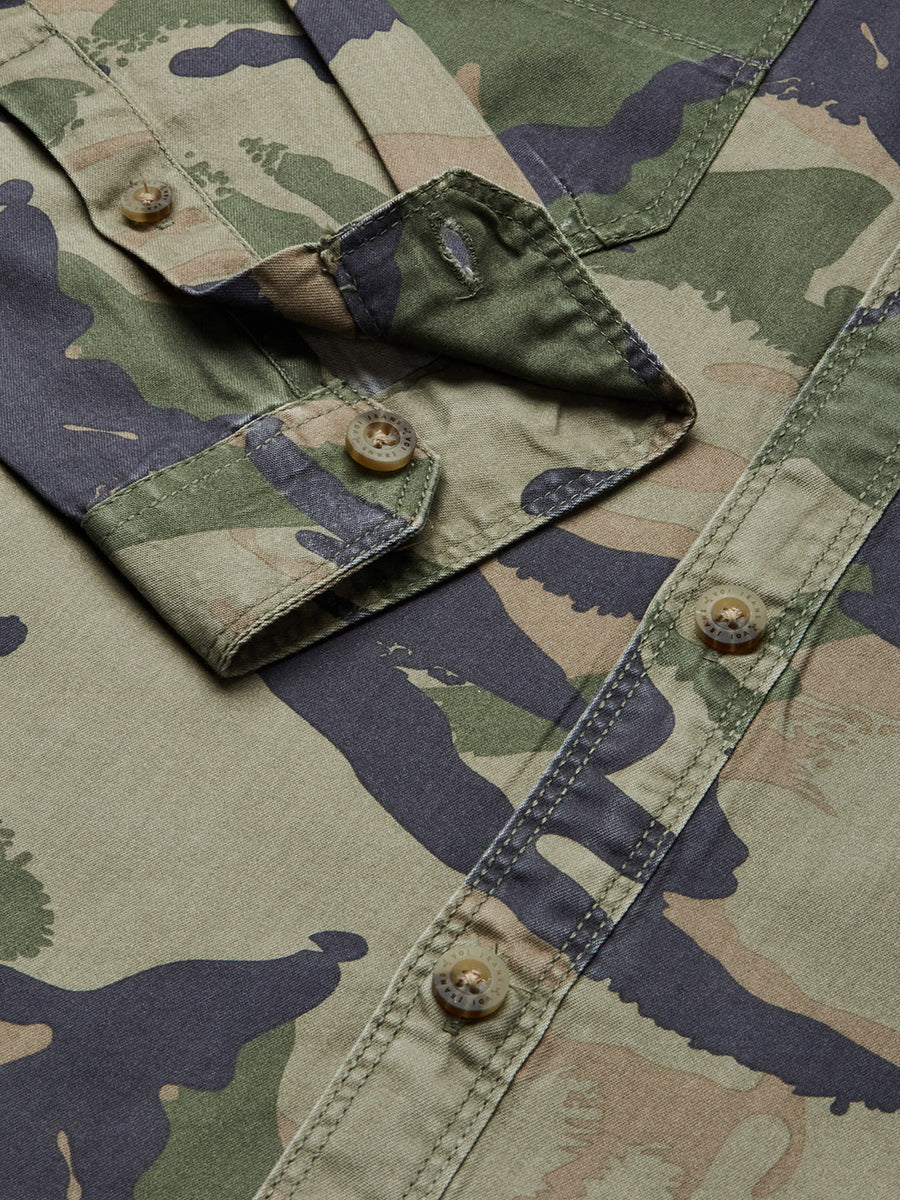 Men Printed Slim Fit Casual Shirt