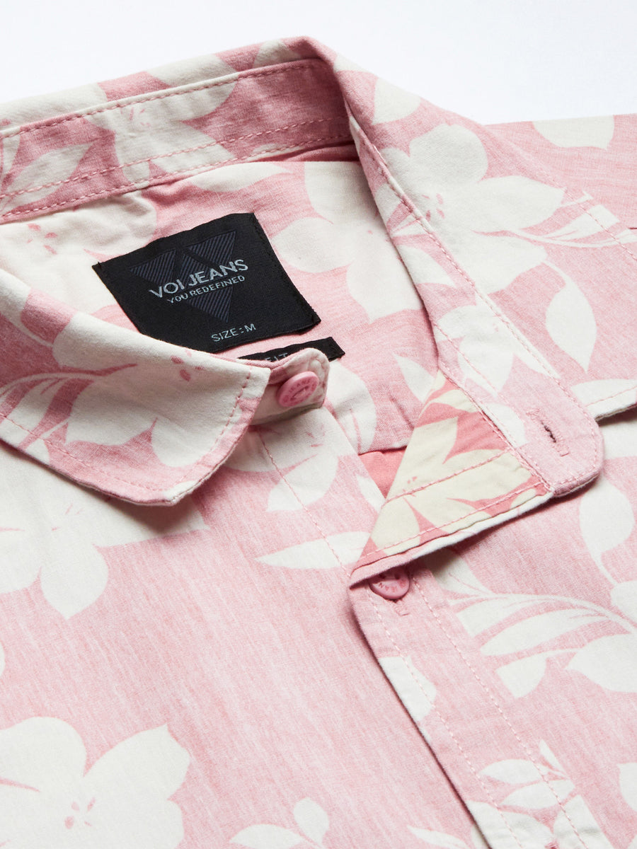 Men Printed Slim Fit Casual Shirt