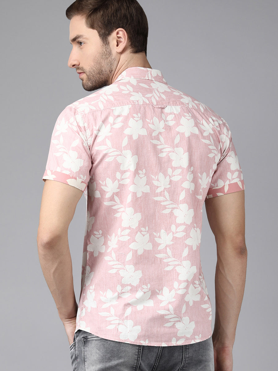 Men Printed Slim Fit Casual Shirt