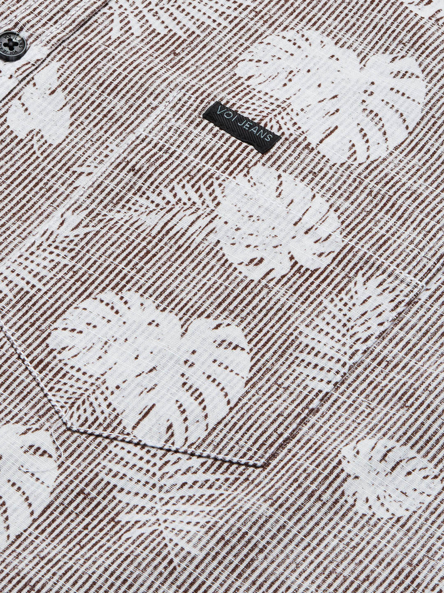 Men Printed Slim Fit Casual Shirt