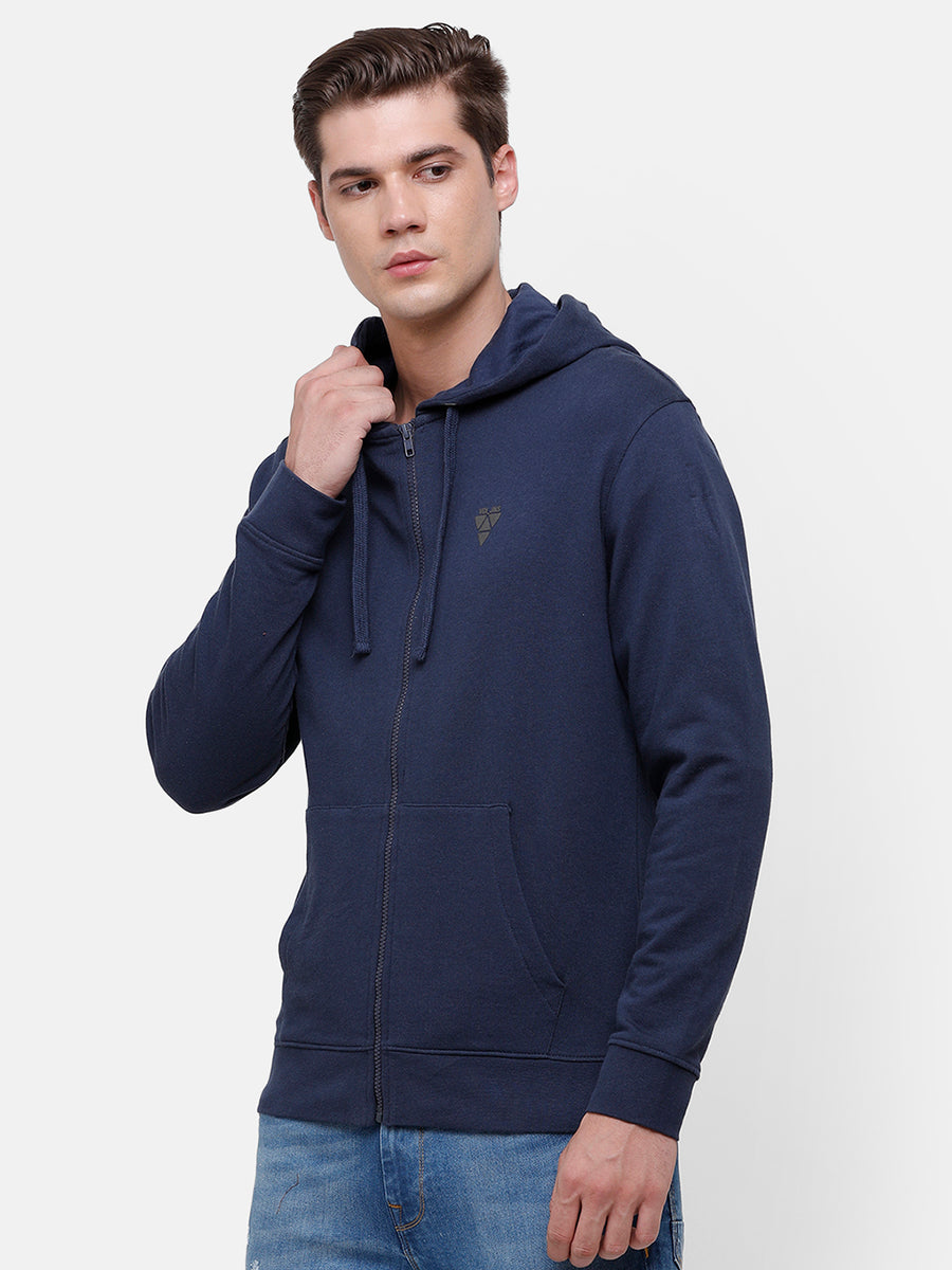 Men's Navy Blue sweatshirt with Hoodie