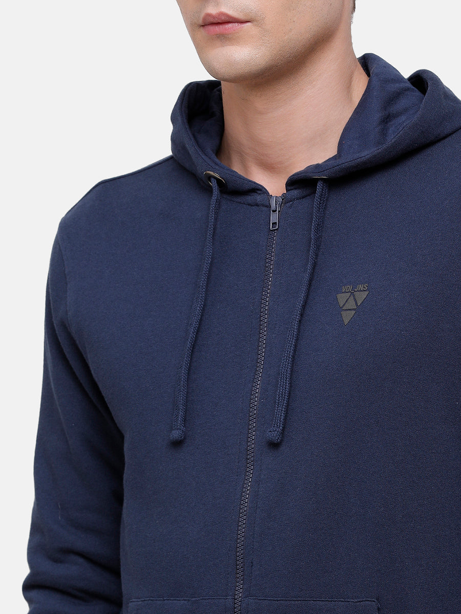 Men's Navy Blue sweatshirt with Hoodie