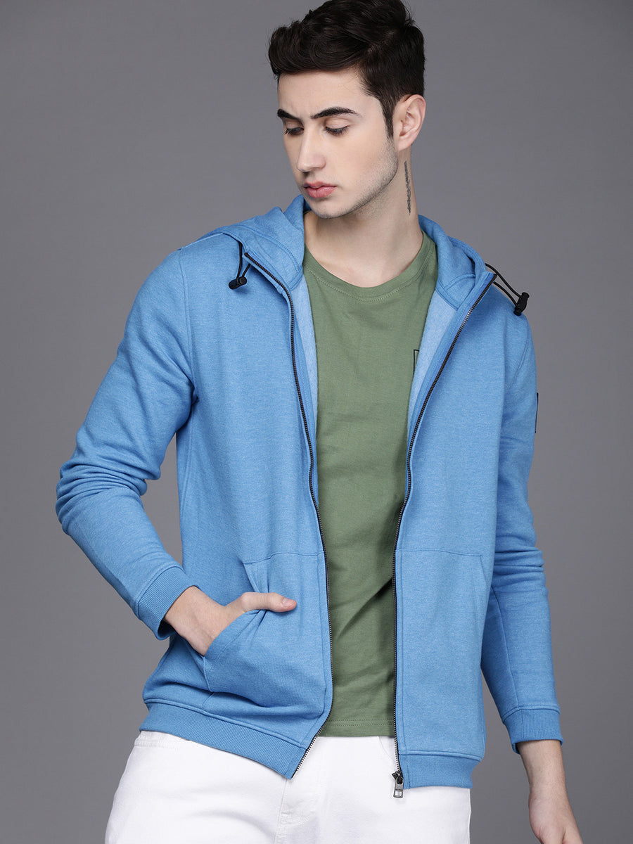 Men's Front Zip Hooded Shweatshirt