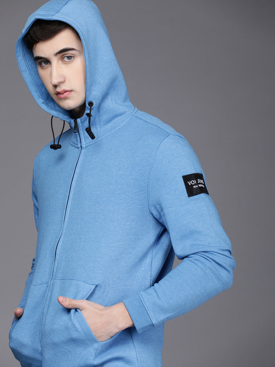 Men's Front Zip Hooded Shweatshirt