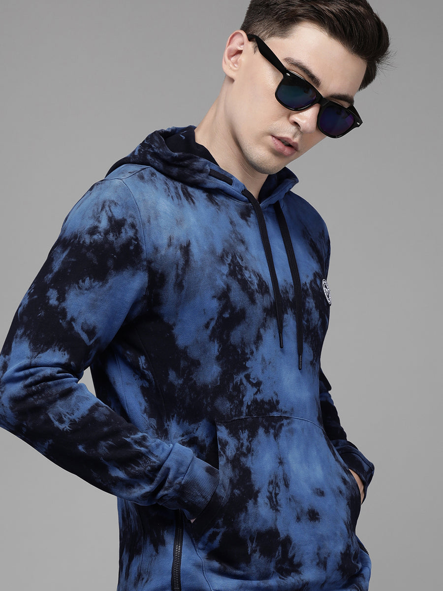 Men's Blue Tie & Dye Sweatshirt