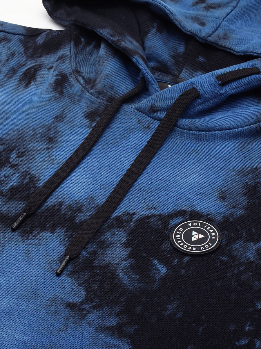Men's Blue Tie & Dye Sweatshirt