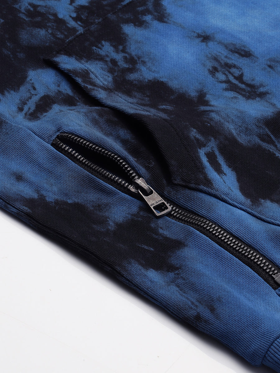 Men's Blue Tie & Dye Sweatshirt
