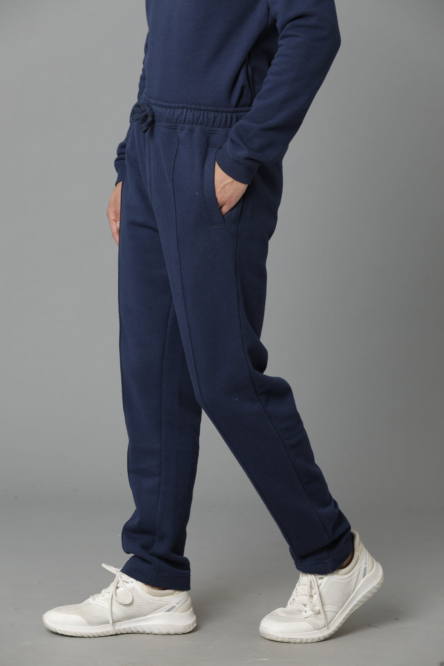 Voi Men Blue Regular Fit Trackpant